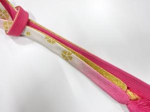 正絹　手組帯締め